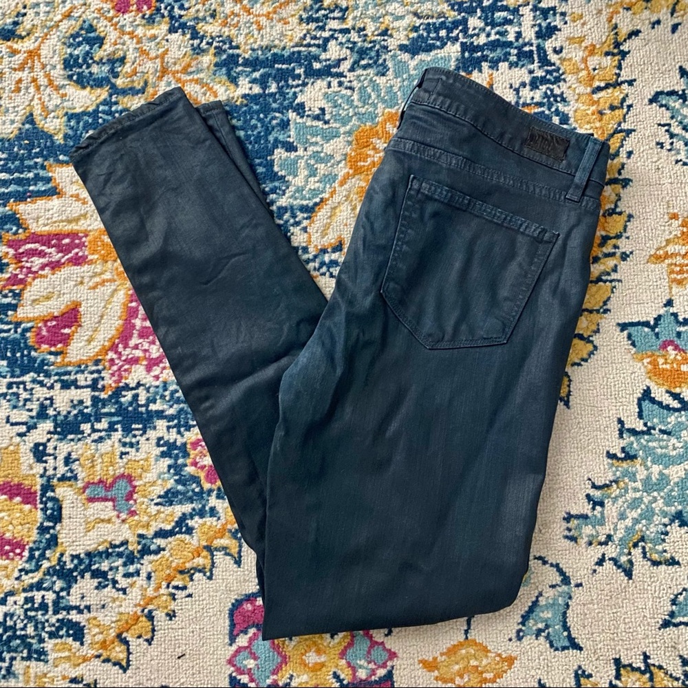 Paige coated skinny jeans